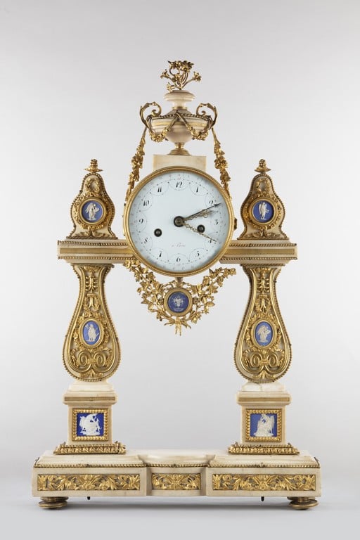 Orologio da Tavolo stile SCANDINAVIAN SHABBY - in legno modello NORDIC 1  Orologi