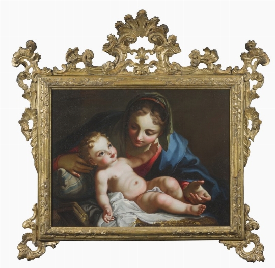 G.B. Cignaroli, Madonna col Bambino  