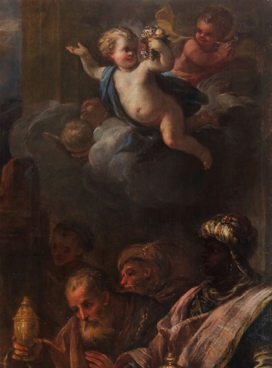 Giovanni Battista Discepoli, detto Zoppo da Lugano, 'Adorazione dei Magi' 