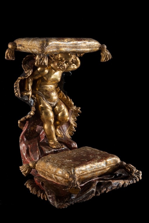 Inginocchiatoio, ambito lombardo veneto, XVII secolo  
