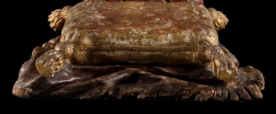 Inginocchiatoio, ambito lombardo veneto, XVII secolo  