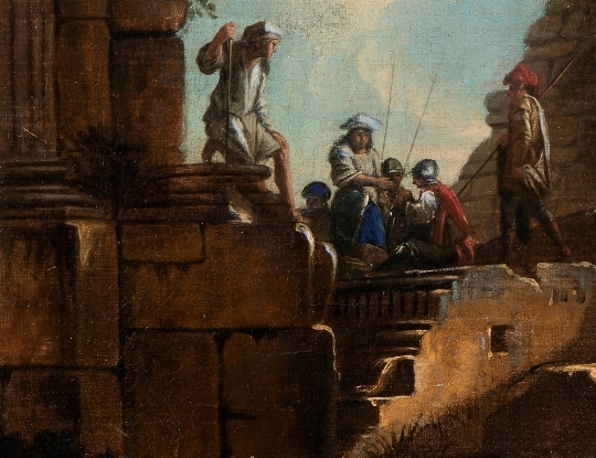 Andrea Locatelli, 'Capriccio di rovine romane'  