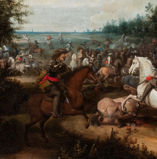 Pieter Meulener, 'Battaglia equestre' 