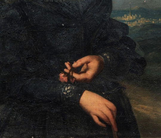 Louis Joseph César Ducornet, 'Ritratto di dama' 