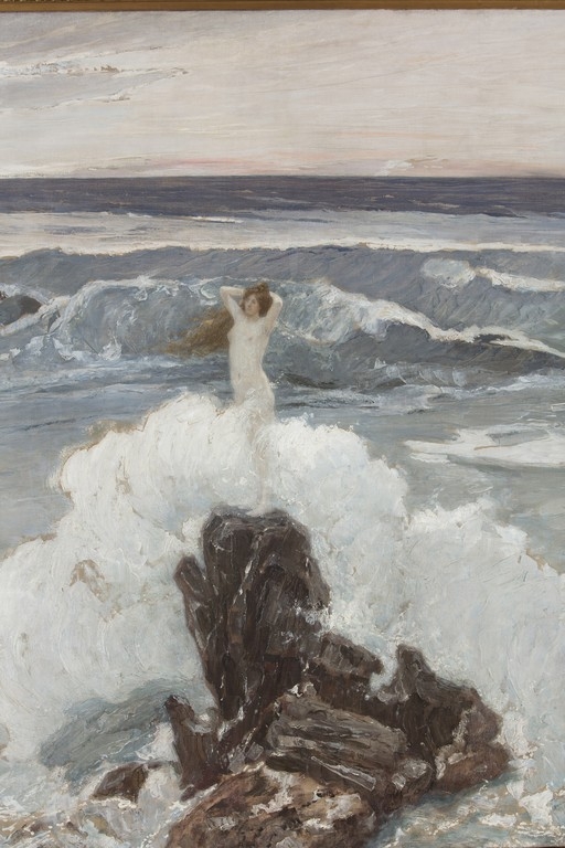 Filippo Carcano, 'Nata dal mare', 1911 
