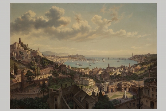Hubert Sattler, 'Porto Vecchio di Genova' 