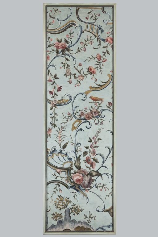 Tre pannelli decorativi, XVIII/XIX secolo 