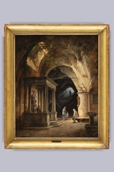 Federico Moja, "Cappella nella grotta della chiesa di San Vittore a Brembate"