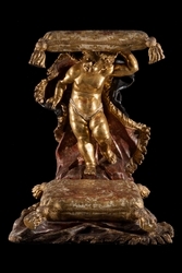 Inginocchiatoio, ambito lombardo veneto, XVII secolo 