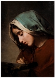Domenico Induno, "La preghiera"