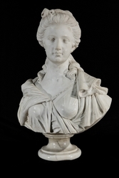 Scultore francese della fine del XVIII secolo, "Busto di Madame de Pompadour"