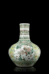 Vaso Famiglia Verde, Cina, XIX secolo