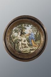 Coppia di placche, Manifattura di Castelli, XVIII secolo